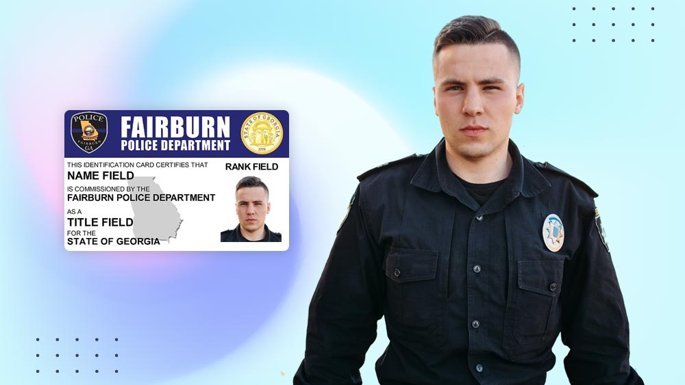 Secure Police ID Cards